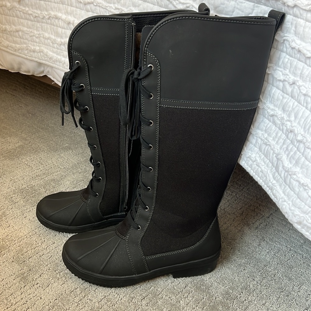 Brand New and Ready for Winter - Clark's Black Waterproof Snow Boots